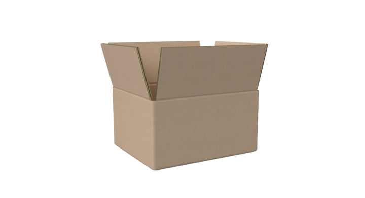 Kartonnen dozen, 480x400x150mm, C-golf