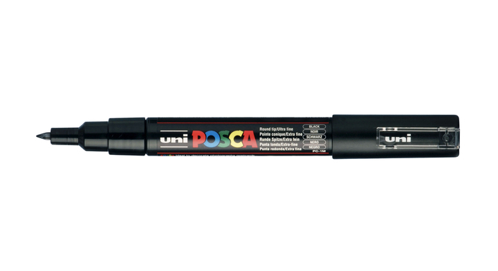 Verfstift posca pc1mc zwart(pc1mc n)