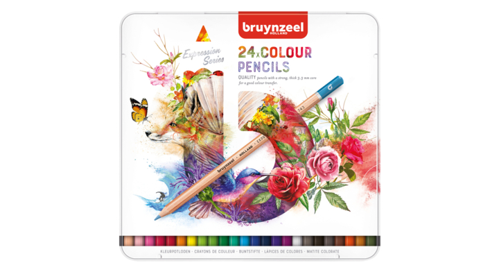 Bruynzeel Expression, 24 kleurpotloden, colour, 60312024