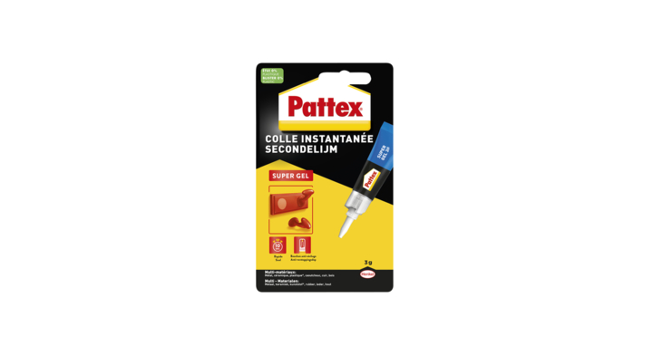 Secondenlijm pattex super gel 3gr