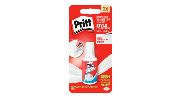 Correctievloeistof pritt correct it 20ml 100225