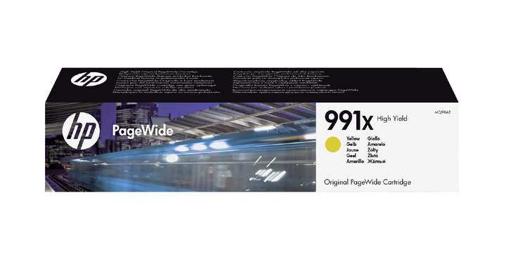 Inkcartridge hp 991x m0j98ae geel(m0j98ae)