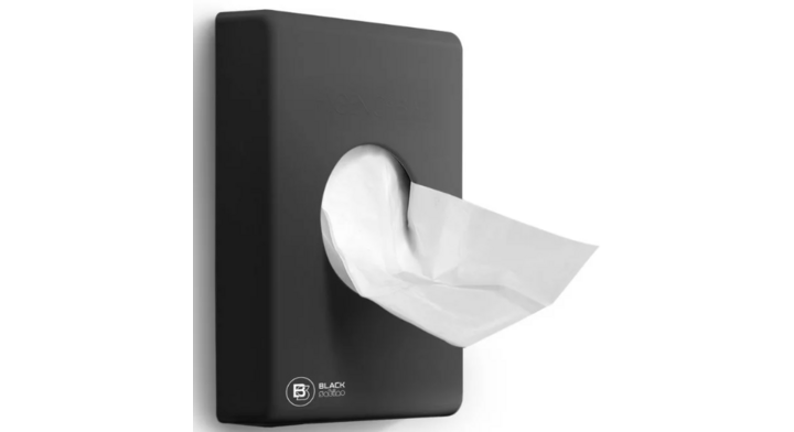 BlackSatino | Hygiënezakjes Dispenser | HB10 | Zwart | 331570