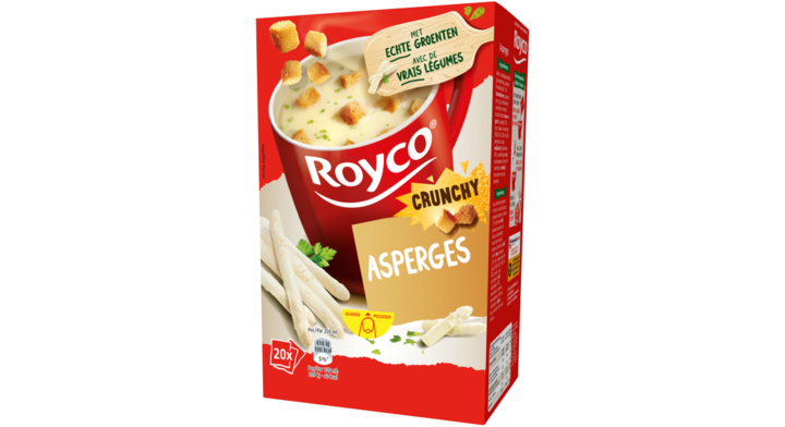 Soep royco crunchy asperges 20 zakjes(534066)