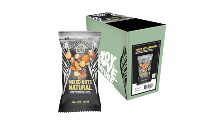 Noten noynuts naturel mix zak 45 gram(70104511)