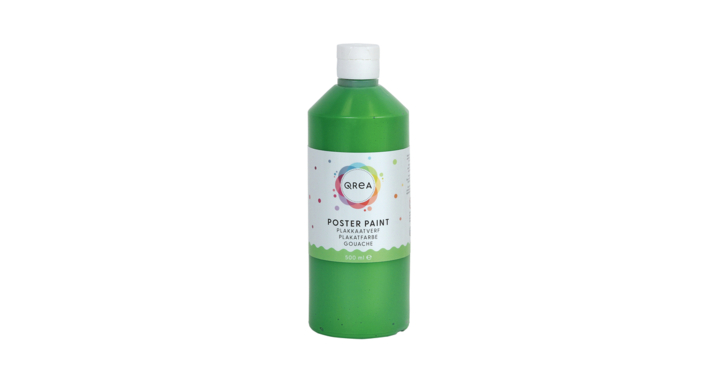 Plakkaatverf qrea middengroen 500ml(47545)