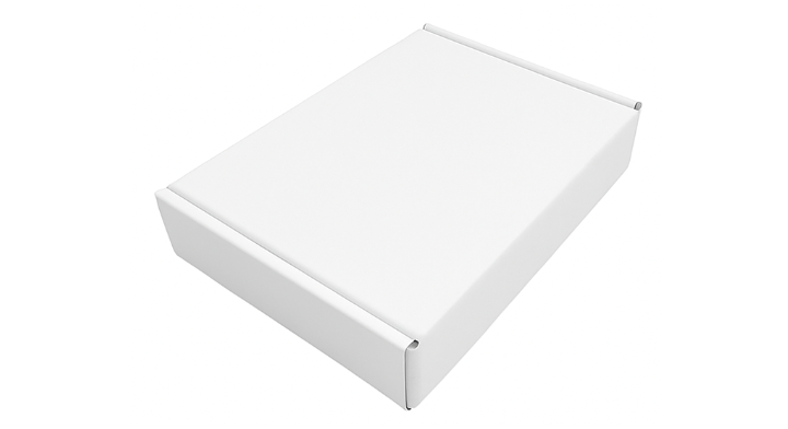 Brievenbusdoos, 160x110x30mm, A6, wit (50 stuks)