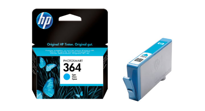 Inkcartridge hp cb318ee no 364 blauw