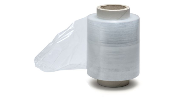 Wikkelfolie, 12,5cm x 100m, 23my, mini handrol