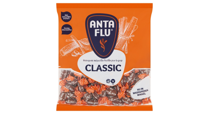 Keelpastilles anta flu classic zak 1 kilogram(38626)