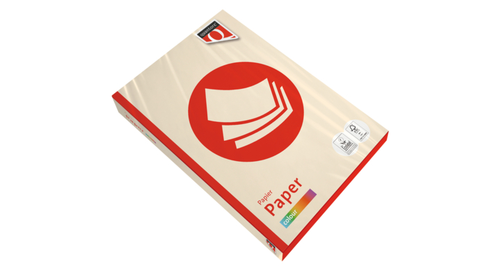 Kopieerpapier quantore colour a4 160gr creme(746034)