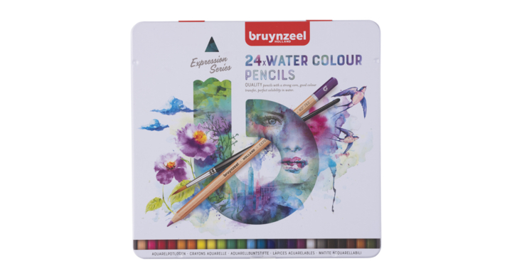 Kleurpotlood bruynzeel aquarel expression(60313024)