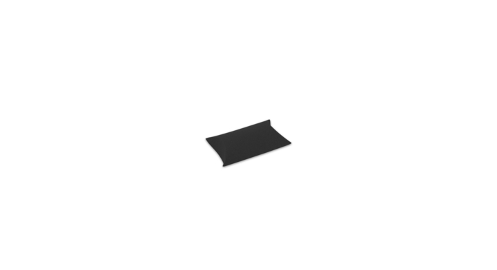 Gondeldoos, 11,5x8,5x3cm, zwart (100 stuks)