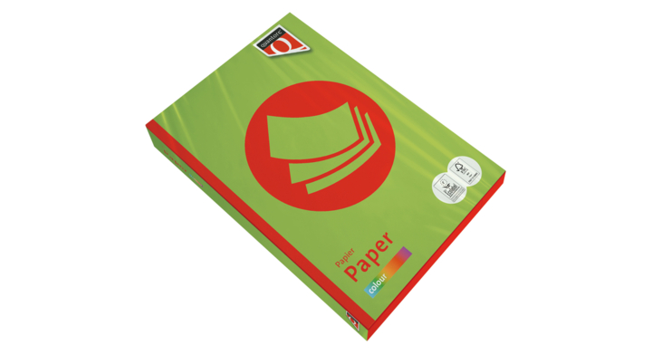 Kopieerpapier quantore colour a4 80gr helgroen(129264)