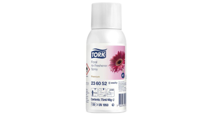 Tork Premium | Luchtverfrisser Spray | 75ml | A1 | Floral | 236052 (1 stuk)