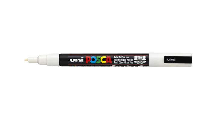 Verfstift posca pc3m f wit(pc3m bl)