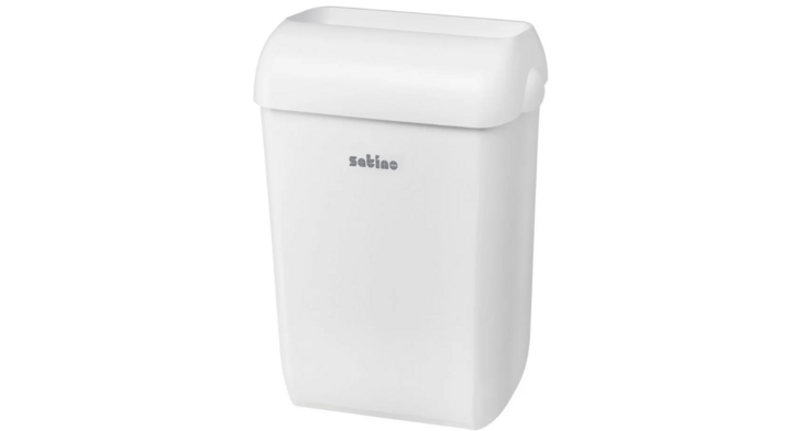 Satino by WEPA | Afvalbak | 43 Liter | Wit | 332570