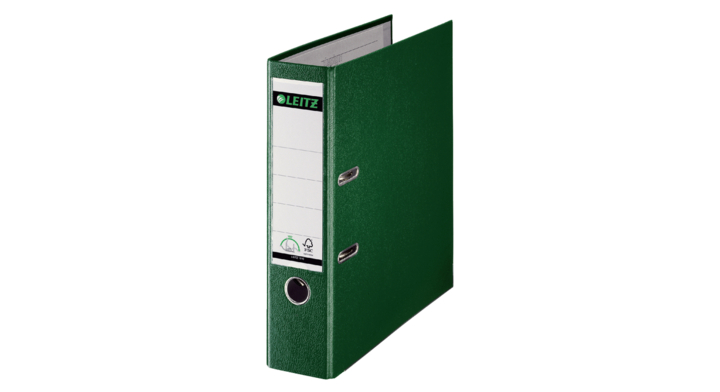 Ordner leitz 1010 a4 80mm pp groen