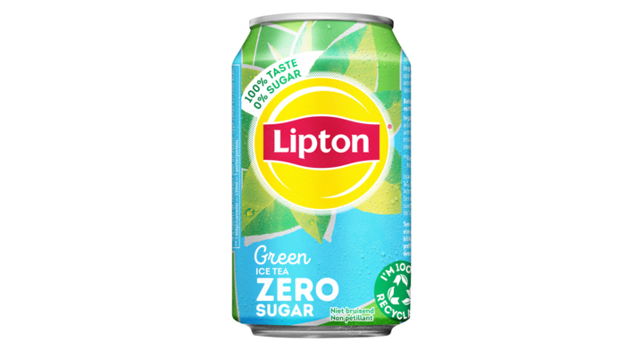 Frisdrank lipton ice tea green zero blik 330ml(69563380)