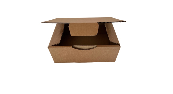 Postdoos bruin e-golf formaat 300x240x100mm(401251)