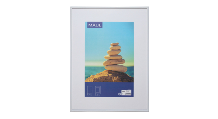 Fotolijst maul art 30x40cm kunststof wit(1935802)