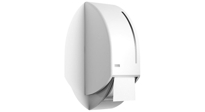 Satino Smart | Systeemrol Toiletpapier Dispenser | ST10 | Wit | 180273 - OP=OP AANBIEDING