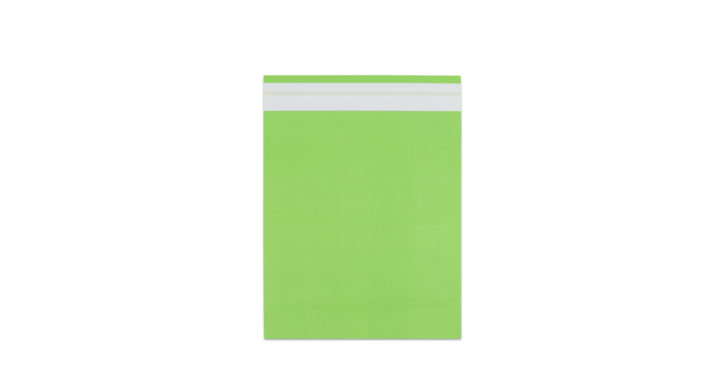 Verzendzak, papier, 30x36+2x4cm+klep, groen (250 stuks)