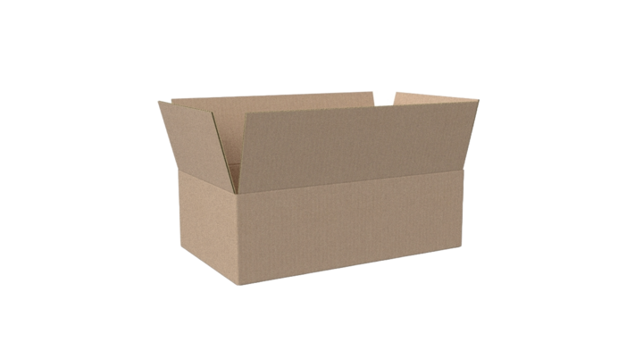 Kartonnen dozen, 380x330x120mm, B-golf (550 stuks)