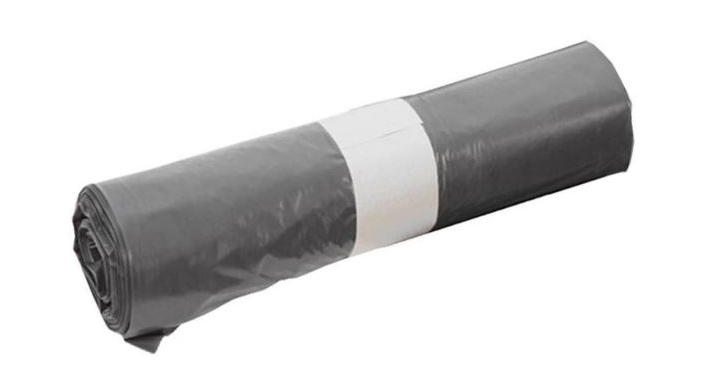 Pedaalemmerzak | HDPE | 31,5x65cm | 10 Liter | T10 | Grijs (20 rollen x 50 zakken)