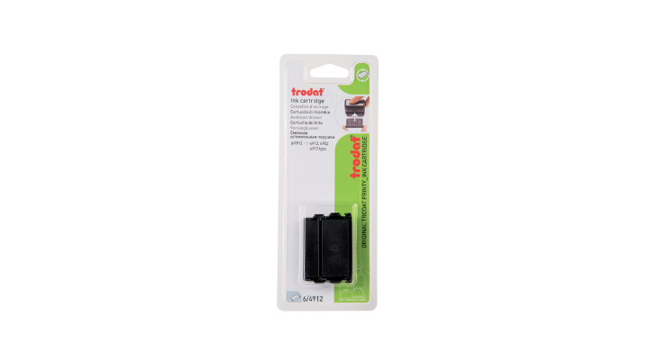 Stempelkussen trodat printy 6/4912 2 stuks zwart(90080567825
