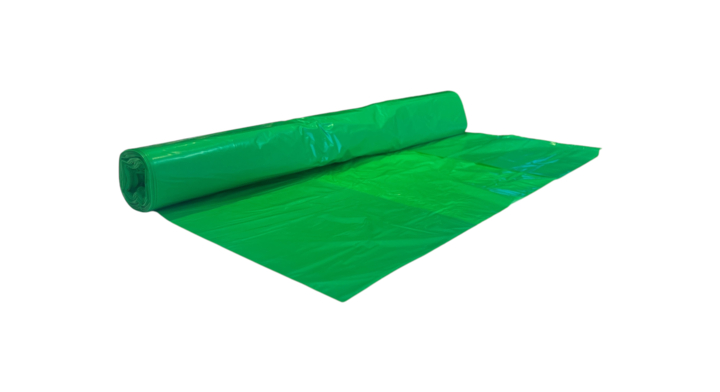 Vuilniszak | HDPE | 58x100cm | 70 Liter | T23 | Groen (25 rollen x 20 zakken) 