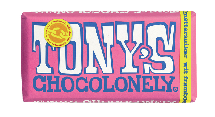 Chocolade tony chocolonely wt frambs knettersuiker(nlrwfk180