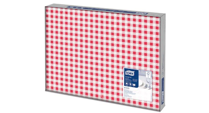 Tork, papieren placemat, 30x42 cm, Bistrored, 474567 (2500 stuks) 