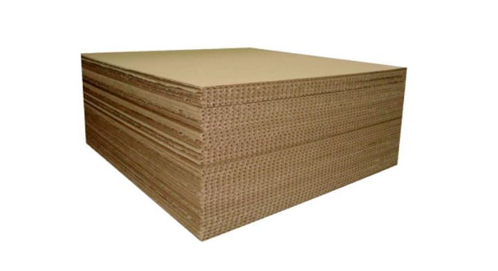 Kartonnen platen, 1150x750mm, E golf, bruin (850 stuks)