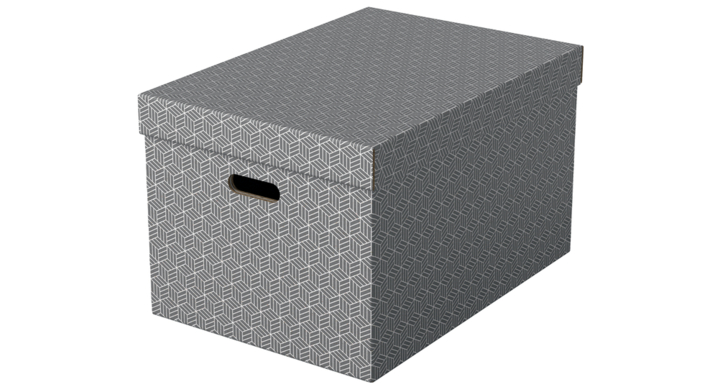 Opbergdoos esselte 355x305x510mm grijs 3 st(628287)