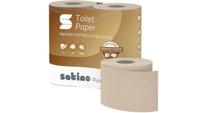 Satino PureSoft | Toiletpapier | 400 Vel | 2-Laags | MT1 | Soft Beige | 067130 (40 stuks)