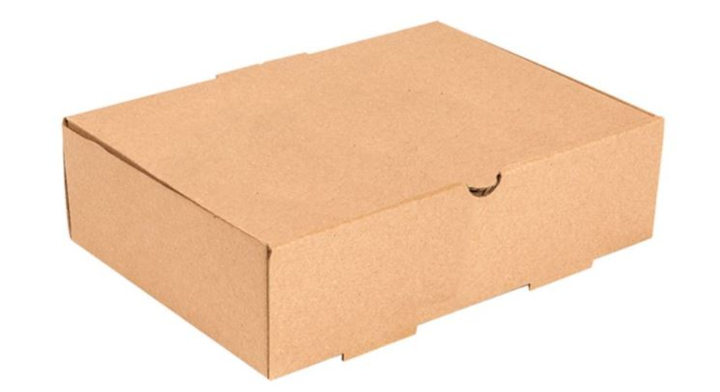 Take awaybox, kraft, 26x18x7cm, neutraal (100 stuks)