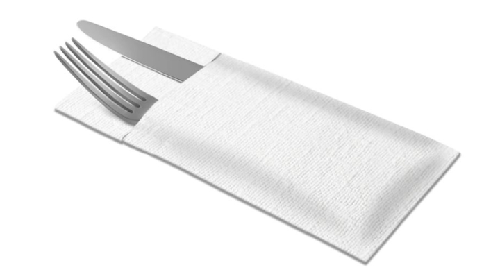 Tork Premium, bestekzakje, Gebroken Wit, 509600 (600 stuks) 