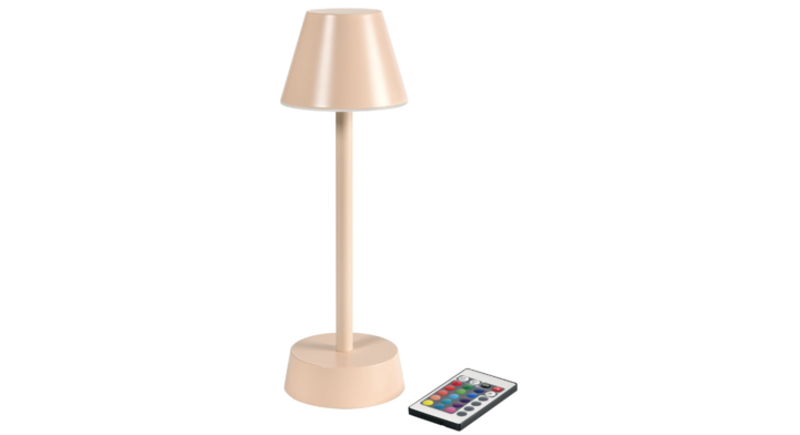 Duni Tafellampen | Oplaadbare Lamp | Cordless | Zelda | Soft Pink | 206420 (6 stuks)