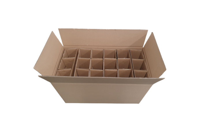 Kartonnen dozen, 650x320x380mm, BE-golf