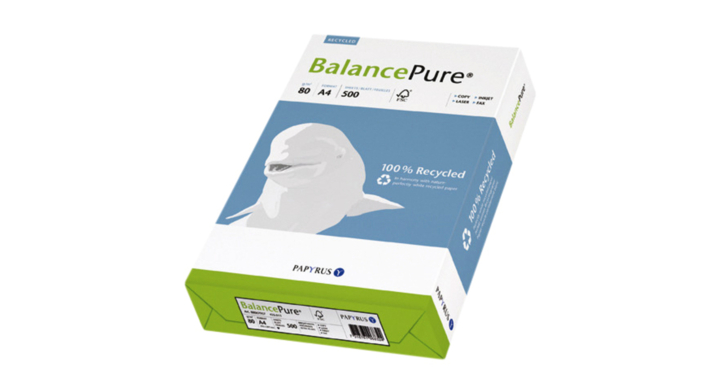 Kopieerpapier balance pure a4 80gr wit, 500 vel