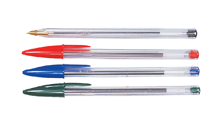 Balpen bic cristal tubo 50 assorti(875403)