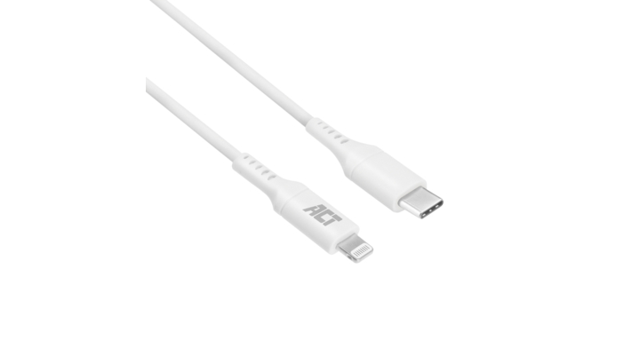 Kabel act usb-c naar lightning laad -en data 1m(ac3014)