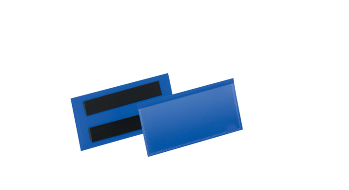 Documenthoes durable magnetisch 100x38mm blauw ds/50st