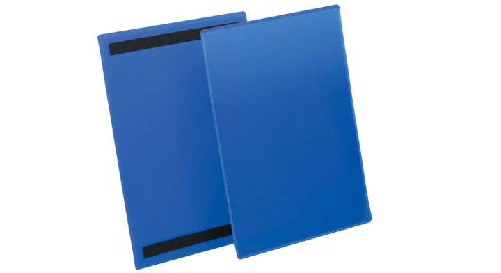 Documenthoes durable magnetisch a4 staand blauw ds/50st