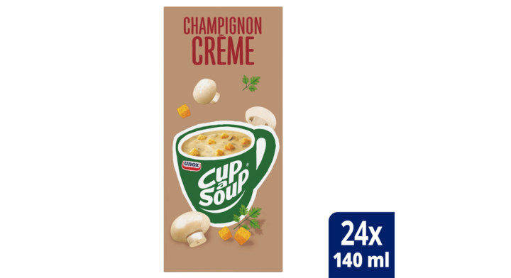 Cup-a-soup unox champignon creme 140ml(68390336)