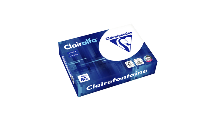 Kopieerpapier clairefontaine clairalfa a5 80gr wt(1910c)