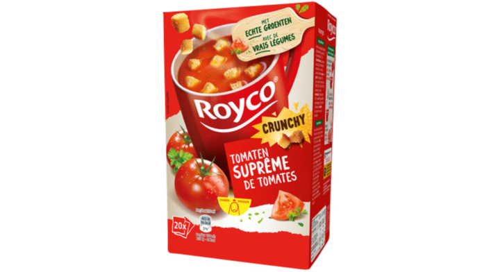 Soep royco tomaten supreme met croutons 20 zakjes(534069)