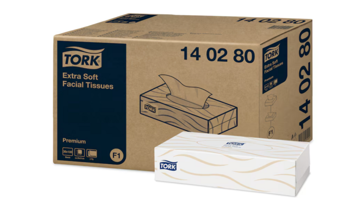 Tork Premium | Facial Tissue | 2-Laags | F1 | Wit | 140280 (30 doos x 100 stuks)