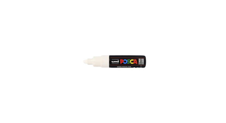 Verfstift posca pc7m wit(pc7m bl)